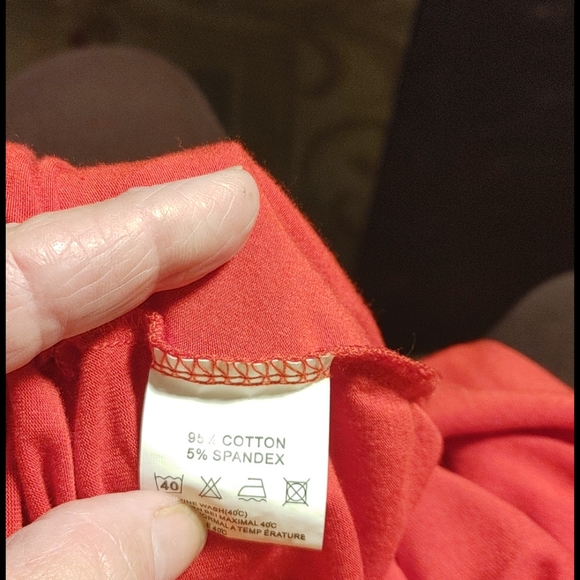 Size M Red Flowy Dress - Picture 4 of 4